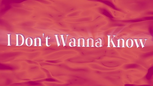 Charli XCX - I Don't Wanna Know [Official Audio] - Видео новости