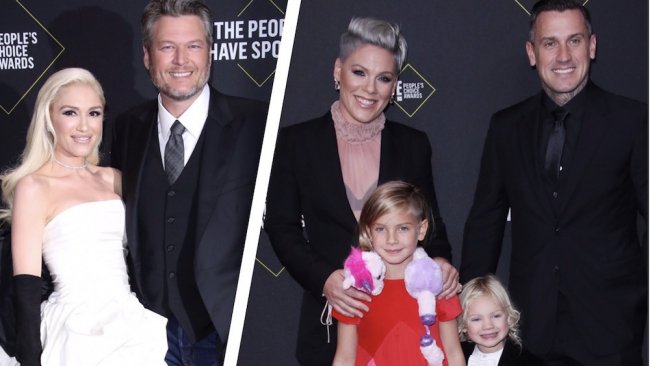 Гвен Стефани с бойфрендом, Пинк с семьей и другие звезды на премии People's Choice Awards - «Новости Музыки»
