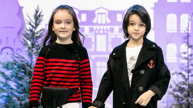 Дети Филиппа Киркорова стали звездами модного показа Baby Dior - «Новости Музыки»