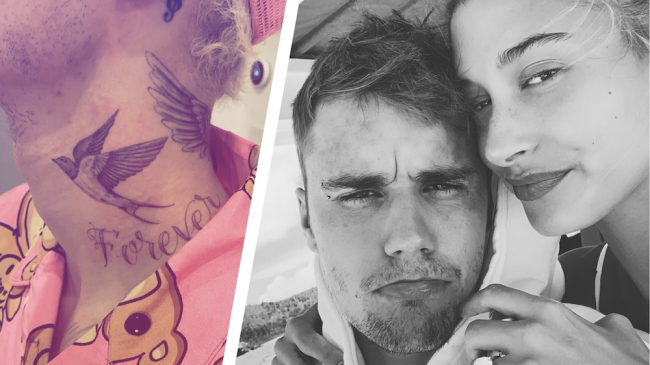 Джастин Бибер посвятил татуировку своей жене Хейли Болдуин - «Новости Музыки»