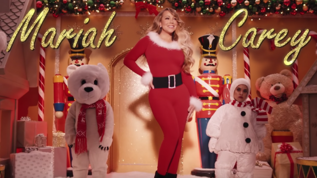 Мэрайя Кери сняла новый клип на рождественский хит All I Want for Christmas Is You - «Новости Музыки»