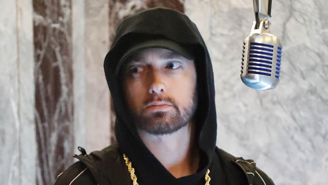 Eminem напился до беспамятства в клипе Godzilla - «Новости Музыки»