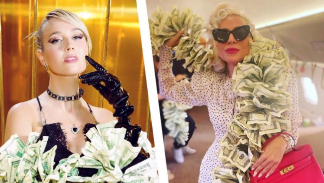 Кока и Гага: чьи доллары настоящие? - «Новости Музыки»